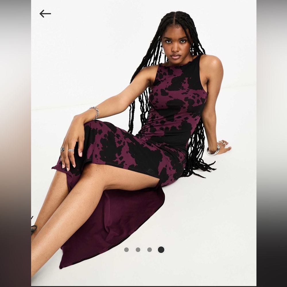 Only Frill Detail Maxi Dress